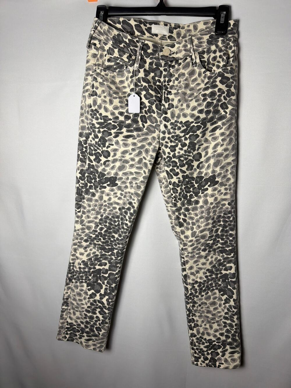 MOTHER Jeans Midrise Dazzler: Play Date Cheetah